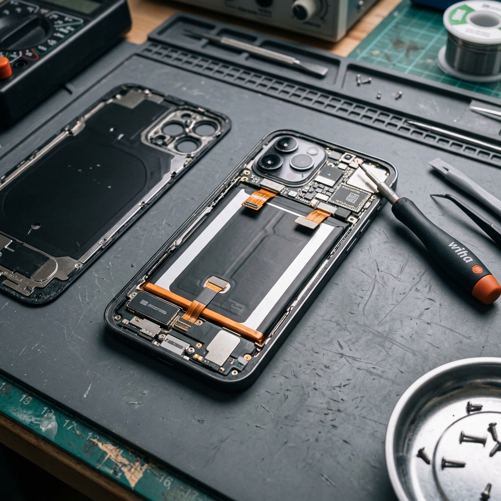 Cambio de baterías de celular